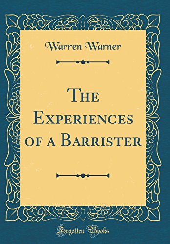 9780265220375: The Experiences of a Barrister (Classic Reprint)