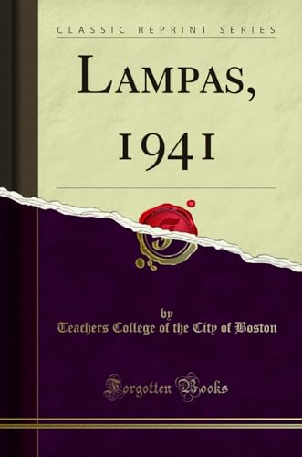 Stock image for Lampas, 1941 Classic Reprint for sale by PBShop.store US