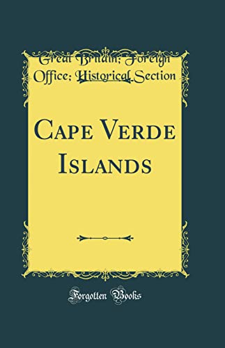 Imagen de archivo de Cape Verde Islands Classic Reprint a la venta por PBShop.store US