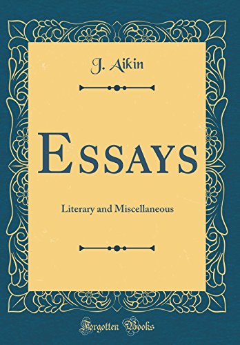 9780267451012: Essays: Literary and Miscellaneous (Classic Reprint)