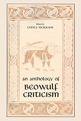 Beispielbild fr An Anthology of Beowulf Criticism. zum Verkauf von The Unskoolbookshop