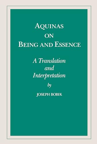 Beispielbild fr Aquinas on Being and Essence zum Verkauf von Blackwell's