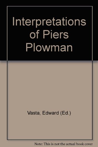 Beispielbild fr Interpretations of Piers Plowman zum Verkauf von ThriftBooks-Dallas