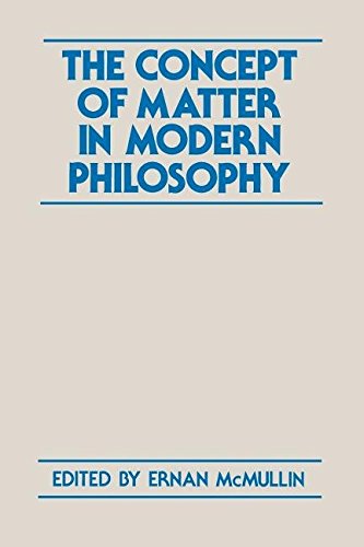 Imagen de archivo de The Concept of Matter in Modern Philosophy a la venta por HPB-Emerald