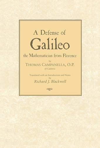 Beispielbild fr Defense of Galileo : The Mathematician from Florence zum Verkauf von Better World Books