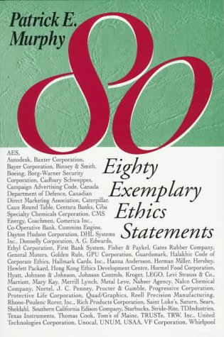 9780268009397: Eighty Exemplary Ethics Statements