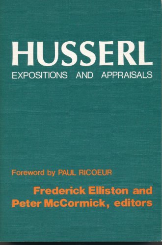 9780268010645: Husserl: Expositions and Appraisals