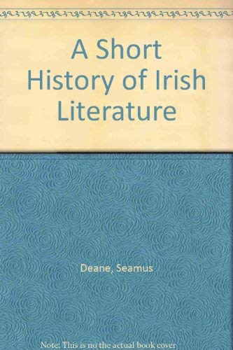 9780268017231: A Short History of Irish Literature