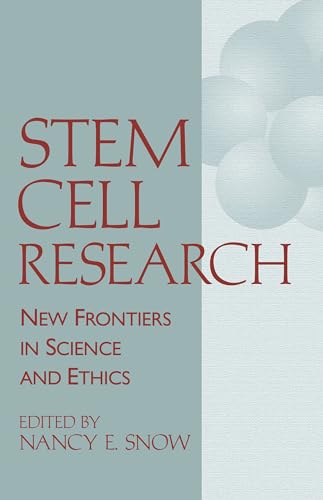 Imagen de archivo de Stem Cell Research : New Frontiers in Science and Ethics a la venta por Better World Books