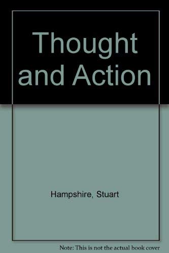 9780268018467: Thought and Action