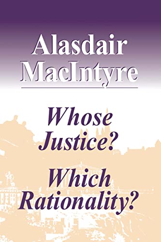 Beispielbild fr Whose Justice? Which Rationality? zum Verkauf von BooksRun