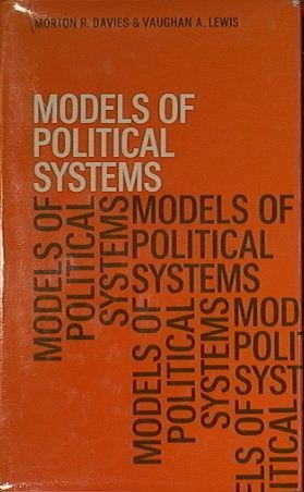 Beispielbild fr Models Of Political System zum Verkauf von GloryBe Books & Ephemera, LLC