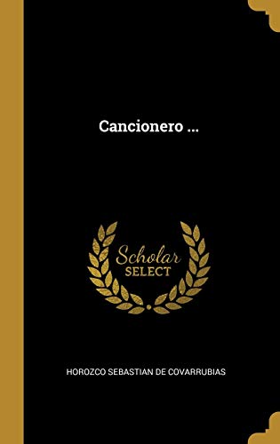 Stock image for Cancionero . (Spanish Edition) for sale by Lucky's Textbooks