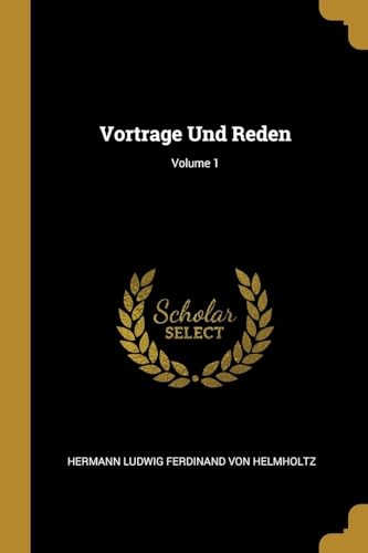 9780270994193: Vortrage Und Reden; Volume 1 (German Edition)