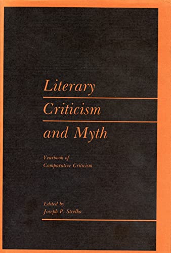 Stock image for Yearbook of Comparative Criticism, Vol IX: Literary Criticism and Myth (Yearbook of Comparative Criticism, V. 9) for sale by BooksElleven