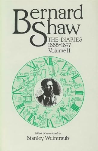 Stock image for Bernard Shaw: The Diaries, 1885-1897 : With Early Autobiographical Notebooks and Diaries, and an Abortive 1917 Diary- Two Volumes for sale by Jay W. Nelson, Bookseller, IOBA