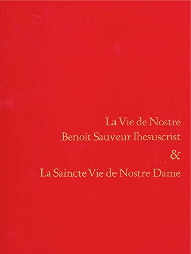Beispielbild fr La Vie De Nostre Benoit Sauveur (College Art Association Monograph) zum Verkauf von medimops