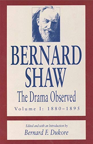 Stock image for The Drama Observed: Bernard Shaw. 4 Vols. for sale by ThriftBooks-Dallas