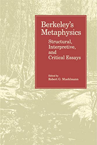 9780271014272: Berkeley's Metaphysics: Structural, Interpretive, and Critical Essays