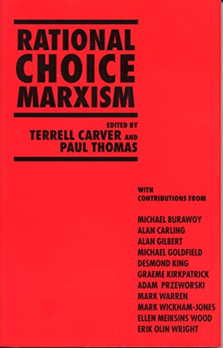 Stock image for Rational Choice Marxism for sale by Books Puddle