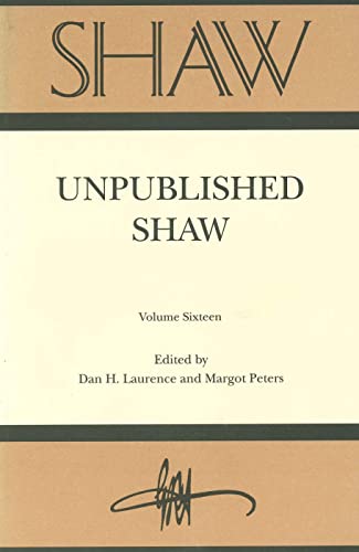 9780271015774: Shaw: 16 (Annual of Bernard Shaw Studies, 16)
