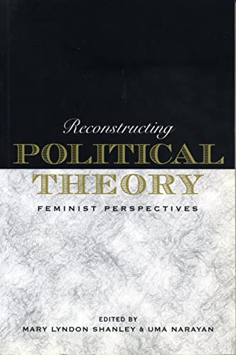 Beispielbild fr Reconstructing Political Theory: Feminist Perspectives (Monograph Series of the Academy of) zum Verkauf von Book House in Dinkytown, IOBA