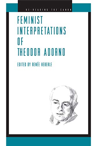 Feminist Interpretations of Theodor Adorno (Re-Reading the Canon)