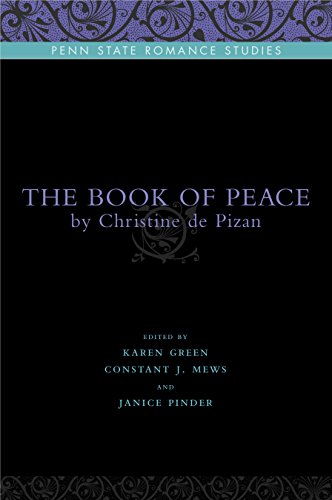 Stock image for The Book of Peace: By Christine de Pizan (Penn State Romance Studies) for sale by SecondSale