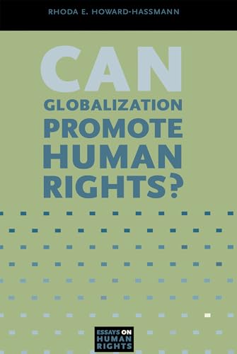 Beispielbild fr Can Globalization Promote Human Rights? zum Verkauf von Buchpark