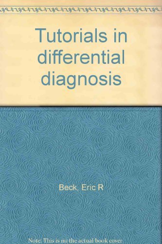 Beispielbild fr Tutorials in Differential Diagnosis zum Verkauf von HPB-Red