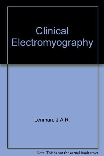 Beispielbild fr CLINICAL ELECTROMYOGRAPHY. zum Verkauf von Cambridge Rare Books