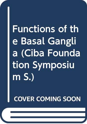 9780272797778: Functions of the Basal Ganglia (Ciba Foundation Symposium S.)