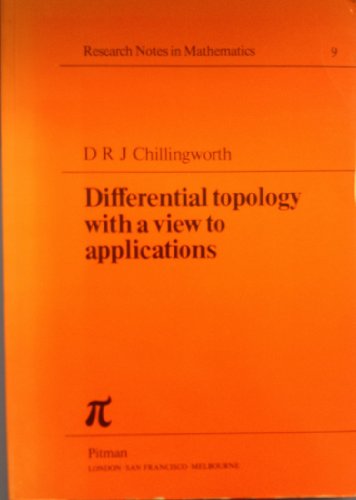 Beispielbild fr Differential Topology With a View to Applications zum Verkauf von Moe's Books