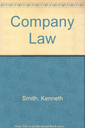 Stock image for Company Law for sale by RareNonFiction, IOBA
