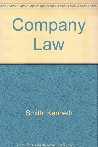 9780273004677: Company law