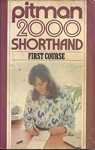 9780273008835: Pitman 2000: Shorthand First Course