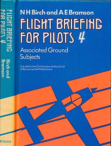 Beispielbild fr FLIGHT BRIEFING FOR PILOTS. zum Verkauf von Cambridge Rare Books