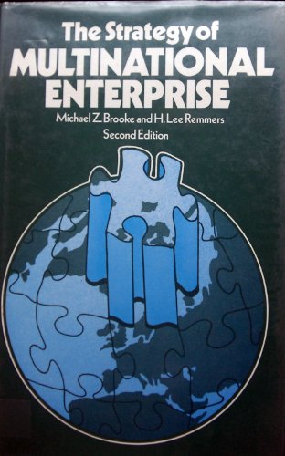Stock image for The Strategy of Multinational Enterprise : Organization and Finance for sale by MW Books