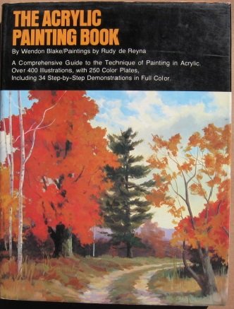 9780273012573: The acrylic painting book