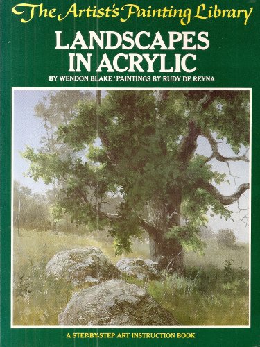 9780273013594: Landscapes in acrylic (The Artist's painting library)