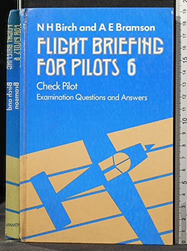 Imagen de archivo de Flight Briefing for Pilots: Check Pilot (Flight briefing series) a la venta por WorldofBooks