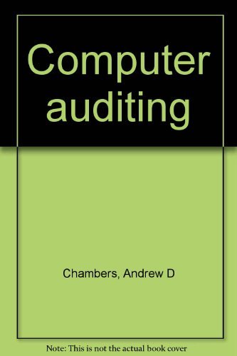 Beispielbild fr Computer Auditing zum Verkauf von Anybook.com