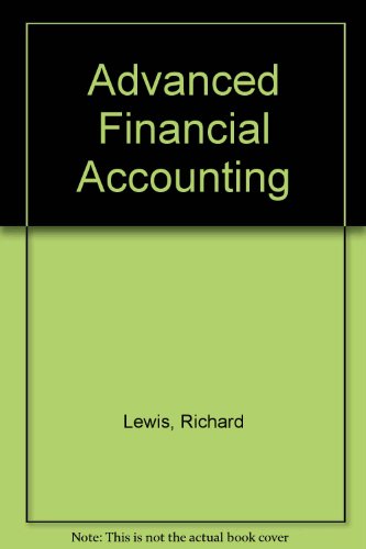 Stock image for Advanced Financial Accounting for sale by NEPO UG