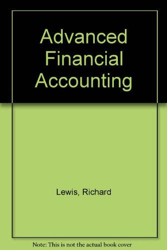 9780273016403: Advanced Financial Accounting