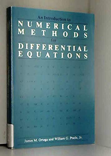 9780273016861: Introduction to Numerical Methods for Differential Equations
