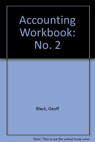 Stock image for Accounting Workbook: No. 2 for sale by Goldstone Books