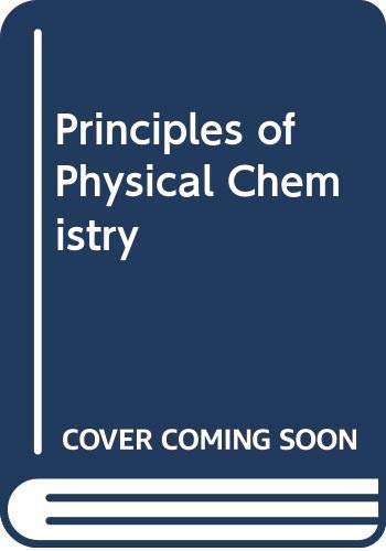 Principles of Physical Chemistry (9780273017745) by Atkins, P W; Clugston, M J