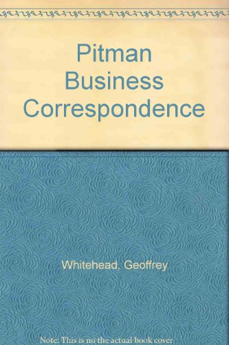 Pitman Business Correspondence