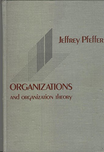 Stock image for Pfeffer Organizations for sale by Better World Books