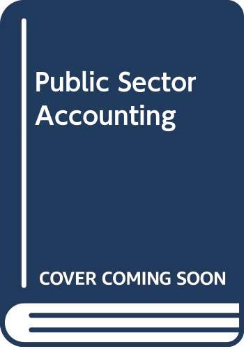 Beispielbild fr Public Sector Accounting zum Verkauf von AwesomeBooks